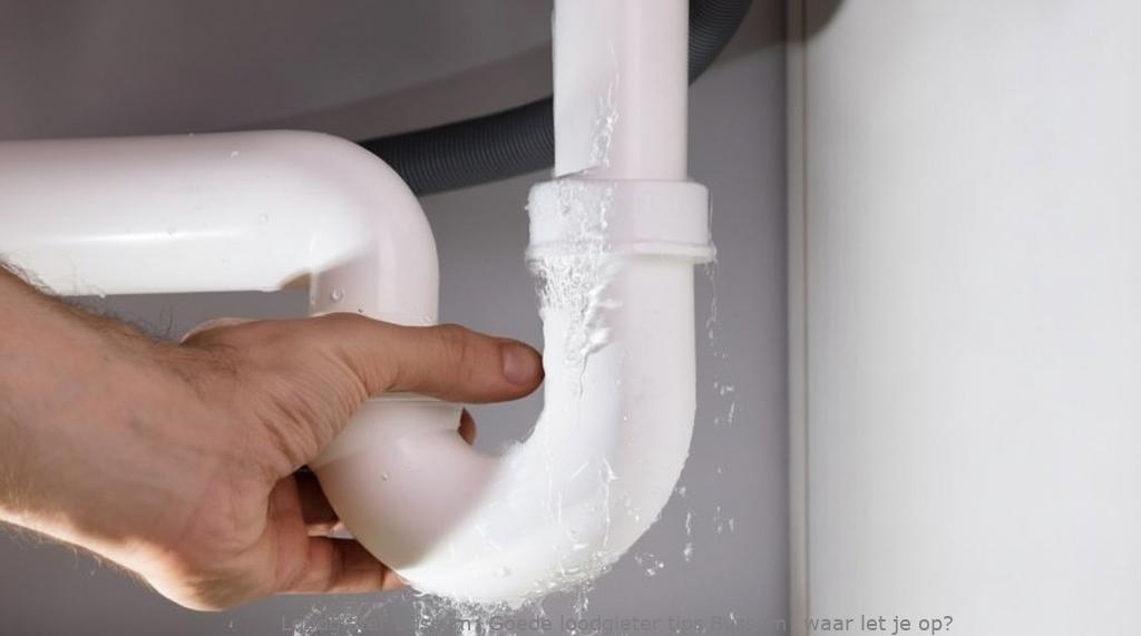 Goede loodgieter tips Bussum: waar let je op?