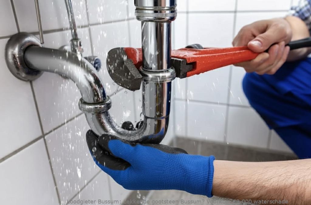 Lekkende gootsteen Bussum? Voorkom €3.000 waterschade