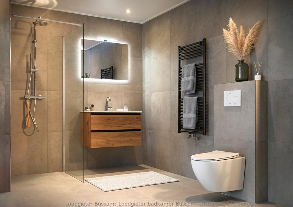 Loodgieter badkamer Bussum: Installatie tot lekkage