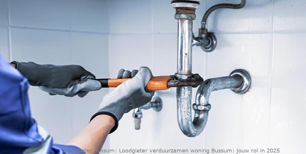 Loodgieter verduurzamen woning Bussum: jouw rol in 2025