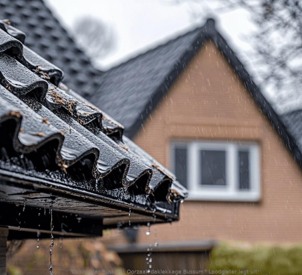 Oorzaak daklekkage Bussum? Loodgieter legt uit!