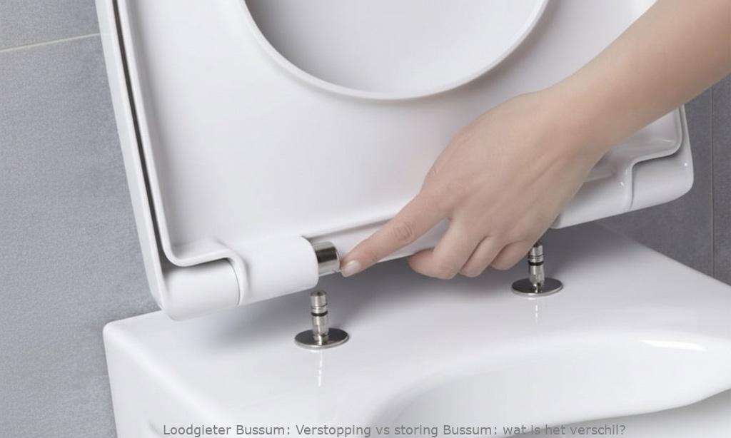 Verstopping vs storing Bussum: wat is het verschil?
